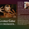 Keveházi Gábor - Így emlékszem...