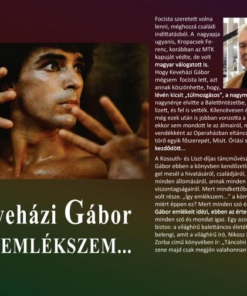 Keveházi Gábor - Így emlékszem...