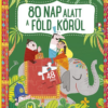 80 nap alatt a föld körül - könyv és kirakó