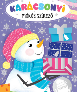 Karácsonyi mókás színező