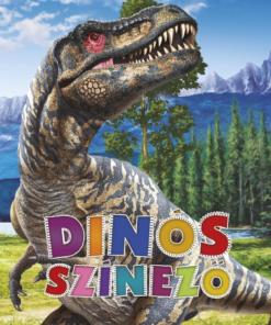 Dinós színező