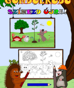 Gondolkodó - Színezd újra!