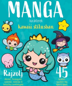 Manga karakterek kawaii stílusban