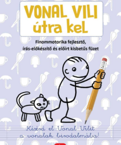 Vonal Vili útra kel - finommotorikai fejlesztés