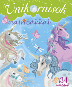 Alternative view of Unikornisok matricákkal - Zöld