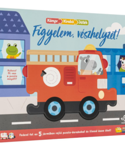 Figyelem, vészhelyzet! – Fedezd fel az 5 járműben rejlő puzzle-darabokat és illeszd össze őket!