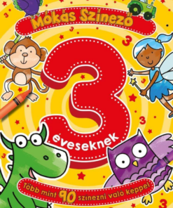 Mókás színező 3 éveseknek
