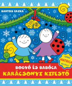 Bogyó és Babóca karácsonyi kifestő