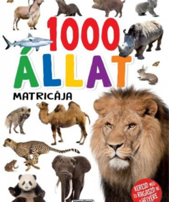 1000 állat matricája - Fehér
