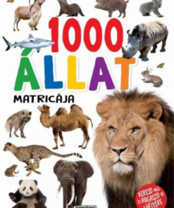 Alternative view of 1000 állat matricája - Fehér