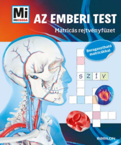Alternative view of Mi MICSODA - Az emberi test - Matricás rejtvényfüzet - Beragasztható matricákkal