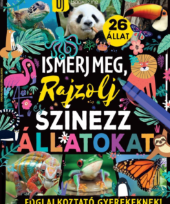 Trend Bookazine - Ismerj meg, rajzolj és színezz állatokat
