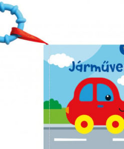 Textilkönyv rágókával - Járművek