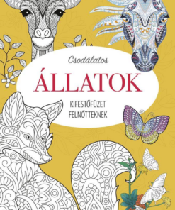 Kifestőfüzet felnőtteknek - Csodálatos állatok