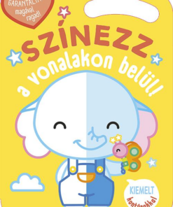 Színezz a vonalakon belül - Elefánt