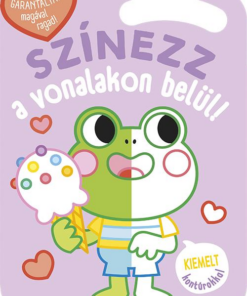 Színezz a vonalakon belül - Béka