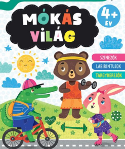 Mókás világ: Játékos feladatok gyerekeknek 4+ év