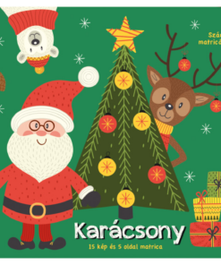 Számos matricásfüzet - Karácsony