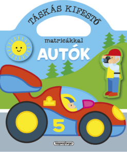 Alternative view of Táskás kifestő matricákkal - Autók