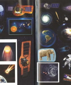 Alternative view of Space Stickers - Discovering the Universe