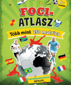 Fociatlasz több mint 250 matricával
