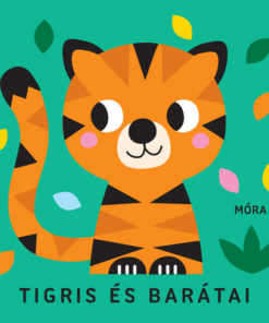 Tigris és barátai - Zörgő textilkönyv rágókával