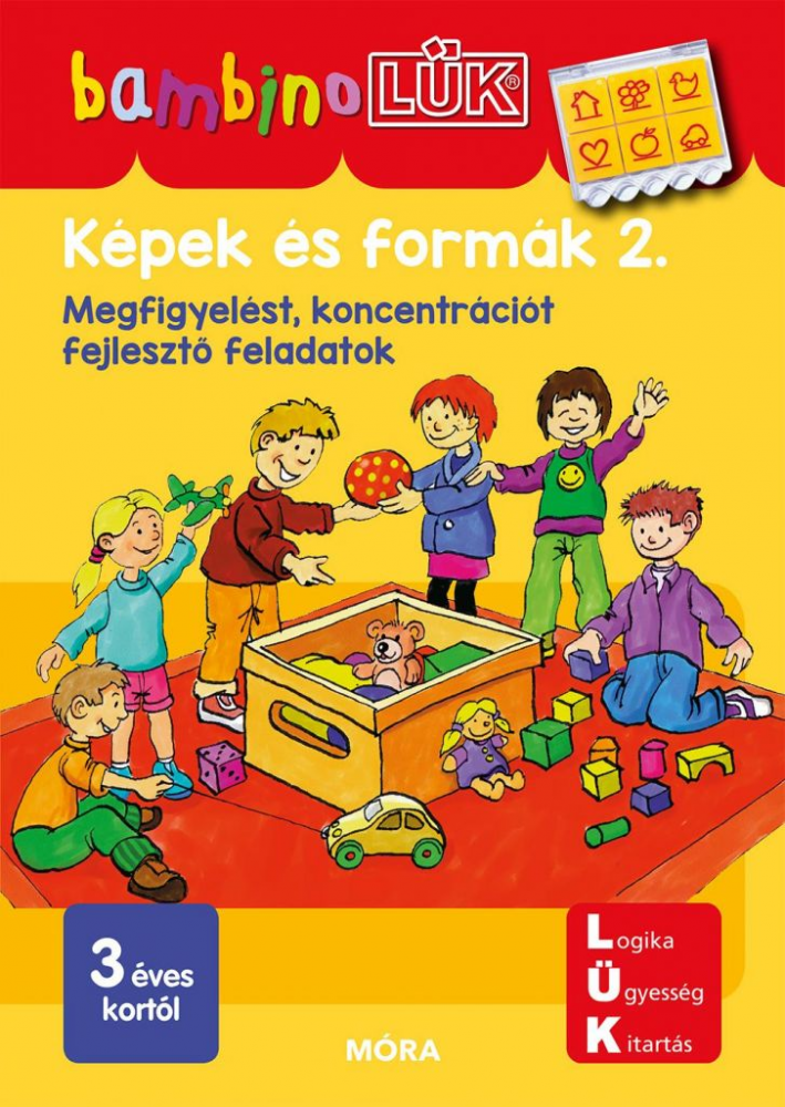 Képek és formák 2. - Megfigyelést, koncentrációt fejlesztő feladatok - Bambino Lük - Image 2
