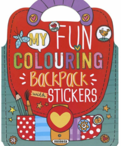 My fun colouring backpack - Girls