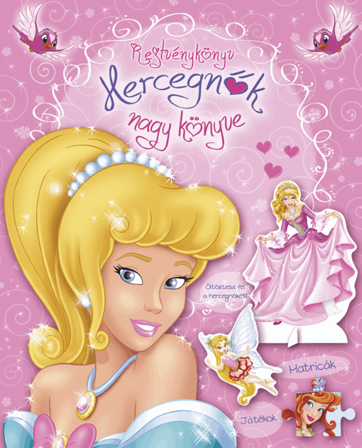Rejtvénykönyv - Hercegnők nagy könyve