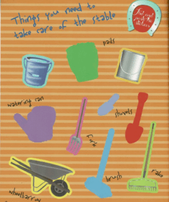 Alternative view of Horses Passion - My Pony and me (purple)