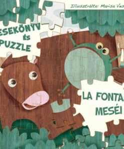Alternative view of La Fontaine meséi - mesekönyv és puzzle