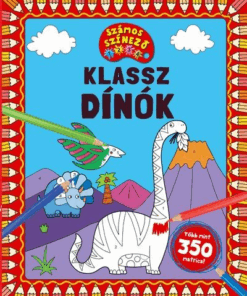 Alternative view of Klassz dínók - Számos színező