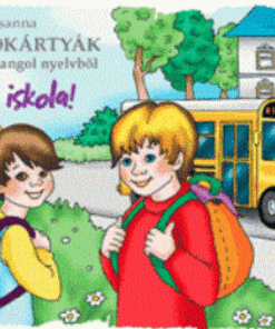 Alternative view of Képes szókártyák gyerekeknek angol nyelvből - Irány az iskola!
