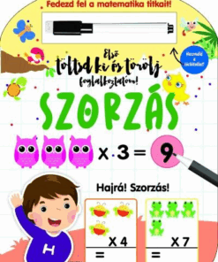 Első töltsd ki és törölj foglalkoztatóm: szorzás