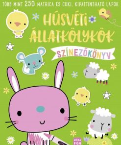Húsvéti állatkölykök - színezőkönyv