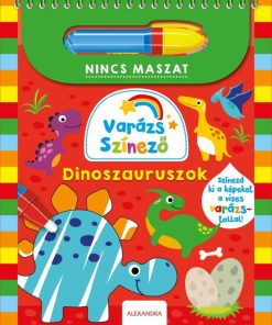 Varázs színező Dinoszauruszok