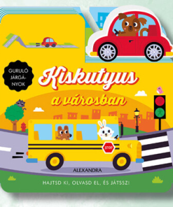 Kiskutyus a városban