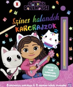 Gabi babaháza - Színes kalandok - Karcrajzok - 8 különleges karcrajz és 8 oldalnyi mókás feladvány