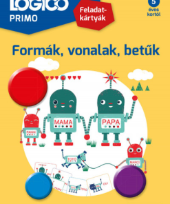 LOGICO Primo 3244a - Formák, vonalak, betűk - Feladatkártyák