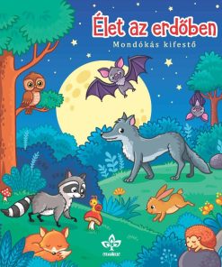 Élet az erdőben – Mondókás kifestő