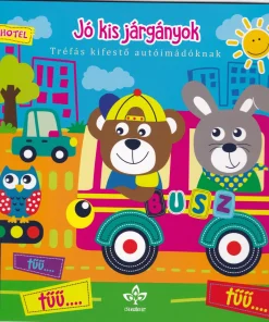 Jó kis járgányok – Tréfás kifestő autóimádóknak