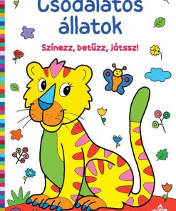 Csodálatos állatok – Színezz, betűzz, játssz!
