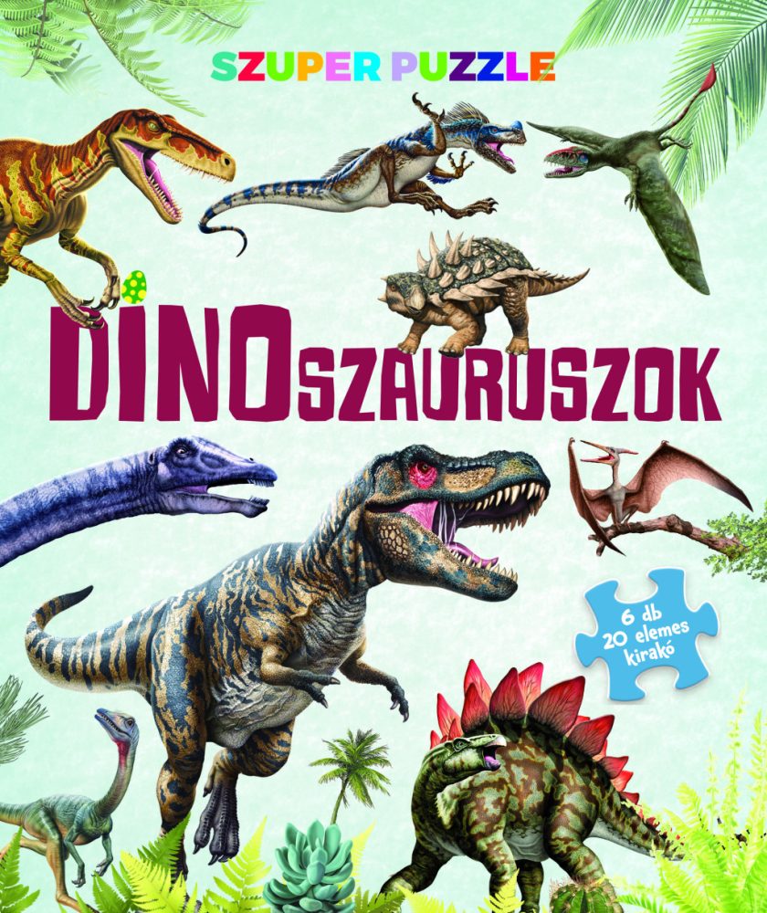 Szuper puzzle - Dinoszauruszok