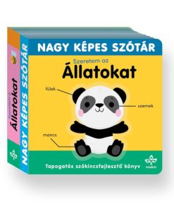 Szeretem az állatokat! – Tapogatós szókincsfejlesztő könyv