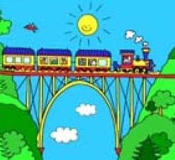 Kisvonat a Mohavölgyben - diafilm