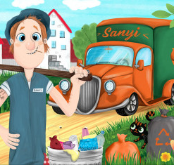 Kukás Sanyi és a kalóz - diafilm